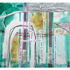 Tu enjambes ma route I | Mélanie poirier | Disponible à la Galerie mp tresart