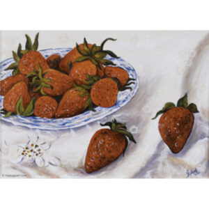 Un goûté de fraises